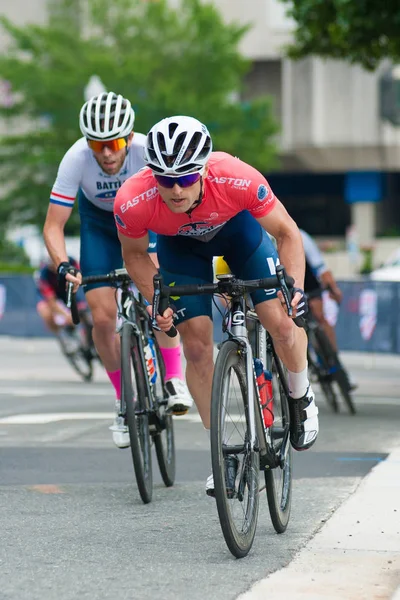 Arlington Juin Les Cyclistes Participent Course Élite Masculine Classique Cycliste — Photo