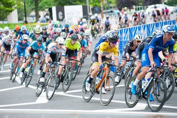 Arlington Június Kerékpárosok Versenyeznek Elit Férfi Verseny Classicon Fegyveres Erők — Stock Fotó