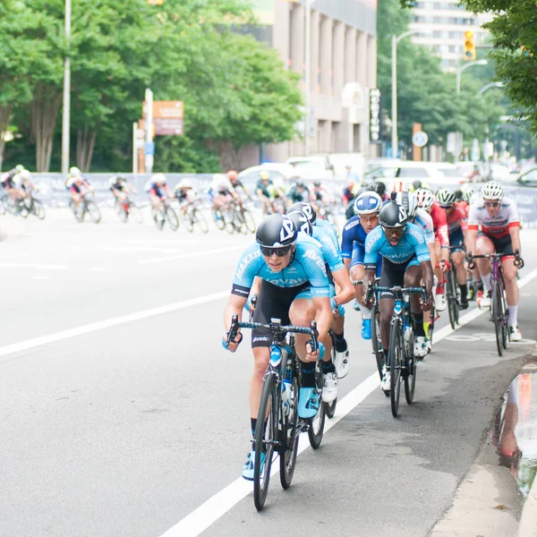 Arlington Junio Los Ciclistas Compiten Carrera Élite Para Hombres Clásico — Foto de Stock