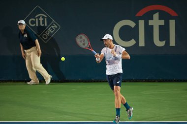 Onların maç Citi açık tenis turnuvasında yağmur nedeniyle 1 Ağustos 2018 yılında Washington Dc üzerinde bekletilir kadar Steve Johnson (ABD) Alex de Minaur (Aus) karşı devam ediyor