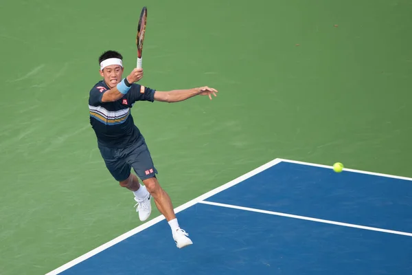 Kei Nishikori Jpn Trifft Beim Citi Open Tennis Turnier August — Stockfoto