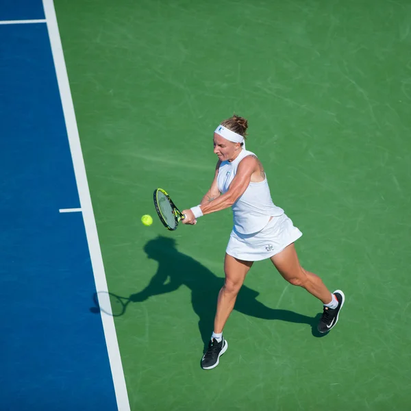 Světlana Kuzněcovová Rus Poráží Andrea Petkovicová Ger Citi Open Tenisový — Stock fotografie