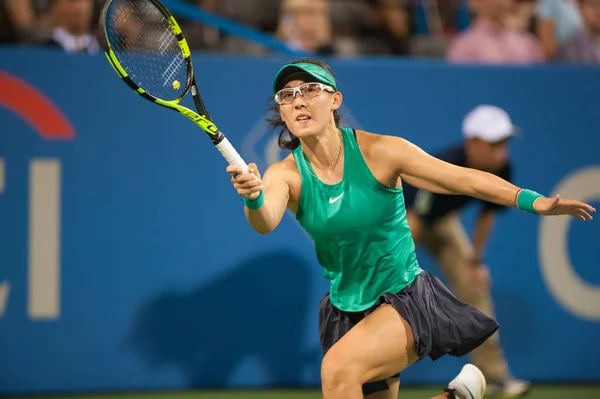 Saisai Zheng Chn Trifft Halbfinale Des Citi Open Tennis Turniers — Stockfoto