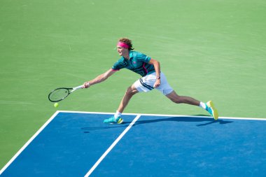 Washington 5 Ağustos: Alexander Sascha Zverev (Ger) Alex de Minaur (5 Ağustos 2018 yılında Washington Dc Citi açık tenis turnuvasında şampiyonluk almaya Aus) yendi.
