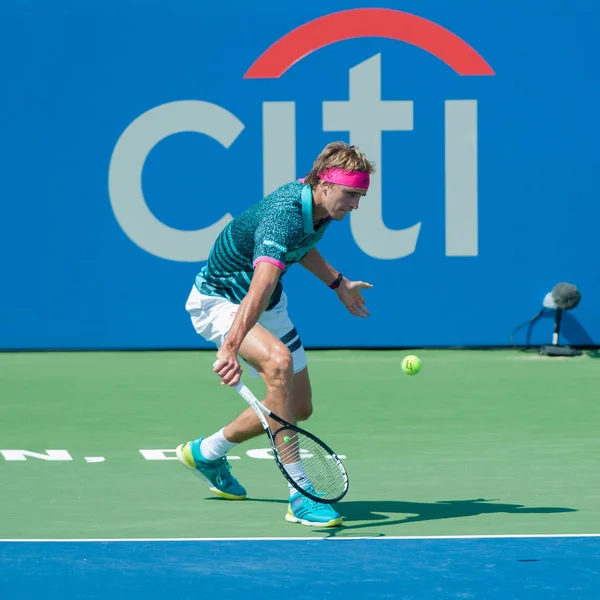 Washington Agosto Alexander Sascha Zverev Ger Derrota Alex Minaur Aus — Fotografia de Stock