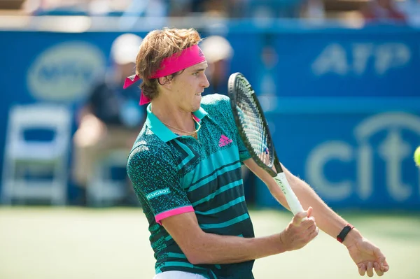 Washington Agosto Alexander Sascha Zverev Ger Derrota Alex Minaur Aus — Fotografia de Stock