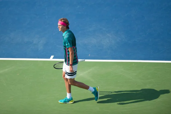 Washington Agosto Alexander Sascha Zverev Ger Derrota Alex Minaur Aus — Fotografia de Stock