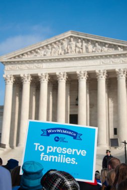 Hayatı Washington, Dc üzerinde 18 Ocak 2019 Mart ayında kürtaj karşıtı destekçileri katılmak