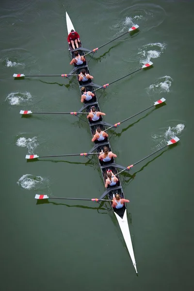 Reprezentacja Kobiet Załogi Konkurencji — Zdjęcie stockowe