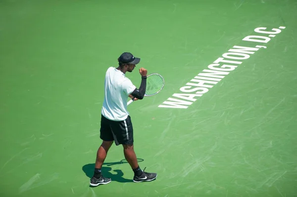 Andrew Fenty Las Rondas Clasificatorias Del Torneo Tenis Citi Open —  Fotos de Stock