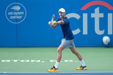 Brayden schnur (can) Temmuz 'da Citi Açık Tenis Turnuvası 29, 2019 Washington DC içinde