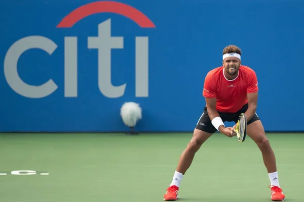 Wilfried Tsonga Fra Tournoi Tennis Citi Open Juillet 2019 Washington — Photo