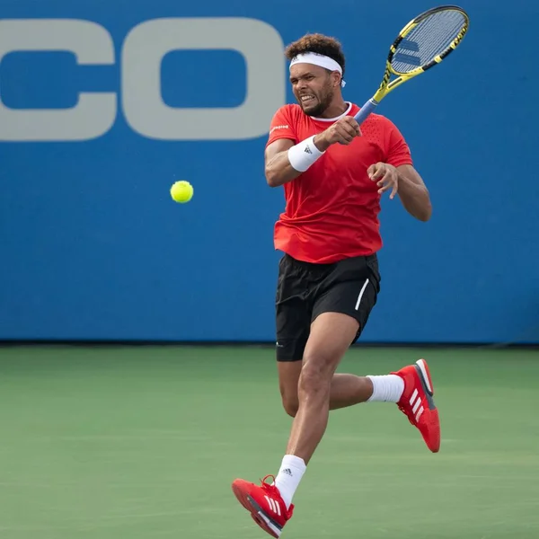 Wilfried Tsonga Fra Turnieju Tenisowym Citi Open Lipca 2019 Waszyngtonie — Zdjęcie stockowe