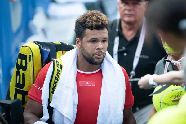 Wilfried Tsonga Fra Citi Open Tennisturnering Den Juli 2019 Washington — Stockfoto