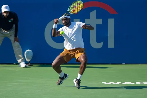 Frances Tiafoe Eua Torneio Tênis Citi Open Julho 2019 Washington — Fotografia de Stock