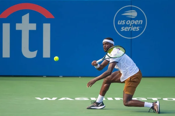 Frances Tiafoe Usa Citi Open Tennis Tournament July 2019 Washington — Stock Photo, Image