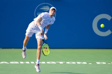 Alexander Bublik (Rus) 30 Temmuz 2019 tarihinde Washington Dc'de düzenlenen Citi Open tenis turnuvasında