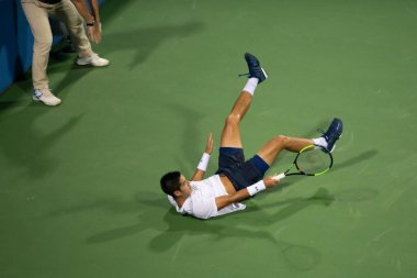 Tay-Son Kwiatkowski (ABD) 30 Temmuz 2019 tarihinde Washington Dc'de düzenlenen Citi Open tenis turnuvasında
