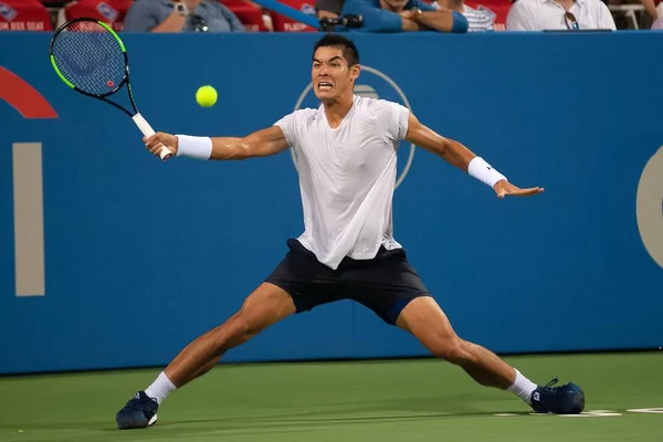 Thai Son Kwiatkowski Eua Torneio Tênis Citi Open Julho 2019 — Fotografia de Stock