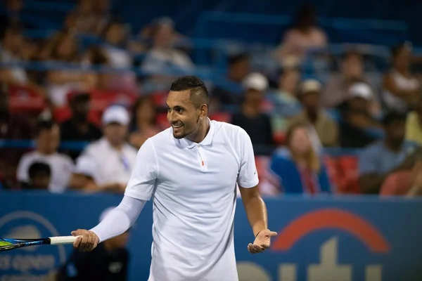 Nick Kyrgios Aus Torneo Tenis Citi Open Julio 2019 Washington —  Fotos de Stock