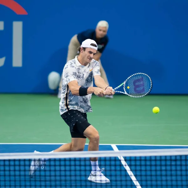 2019年7月31日 ワシントンDcで開催されるシティ オープンテニストーナメントに出場するトミー ポール アメリカ — ストック写真