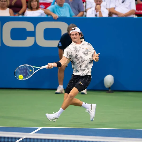 Томмі Поль Сша Citi Open Тенісний Турнір Липня 2019 Вашингтоні — стокове фото