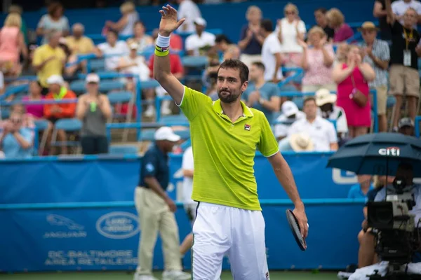 Marin Cilic Cro Beim Citi Open Tennis Turnier August 2019 — Stockfoto