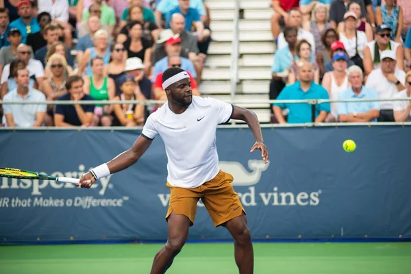 Френсіс Tiafoe Сша Citi Open Тенісний Турнір Серпня 2019 Вашингтоні — стокове фото