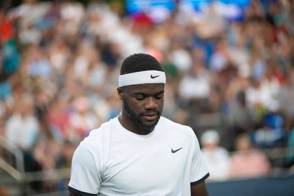 Френсіс Tiafoe Сша Citi Open Тенісний Турнір Серпня 2019 Вашингтоні — стокове фото