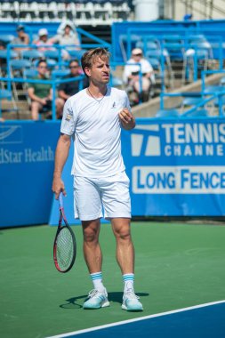 : Peter Gojowczyk (Ger) 2 Ağustos 2019 tarihinde Washington Dc'de düzenlenen Citi Open tenis turnuvasında