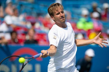 : Peter Gojowczyk (Ger) 2 Ağustos 2019 tarihinde Washington Dc'de düzenlenen Citi Open tenis turnuvasında