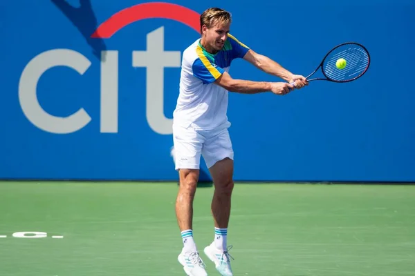 Peter Gojowczyk Ger Citi Open Tennis Turnering Den Augusti 2019 — Stockfoto
