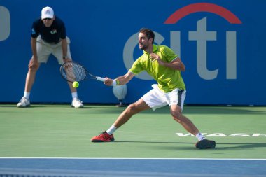 Marin Ciliç (Cro) 2 Ağustos 2019'da Washington Dc'de düzenlenen Citi Open tenis turnuvasında