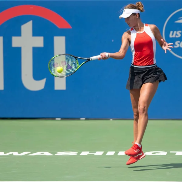 Anna Kalinskaya Rus Torneo Tenis Citi Open Agosto 2019 Washington —  Fotos de Stock