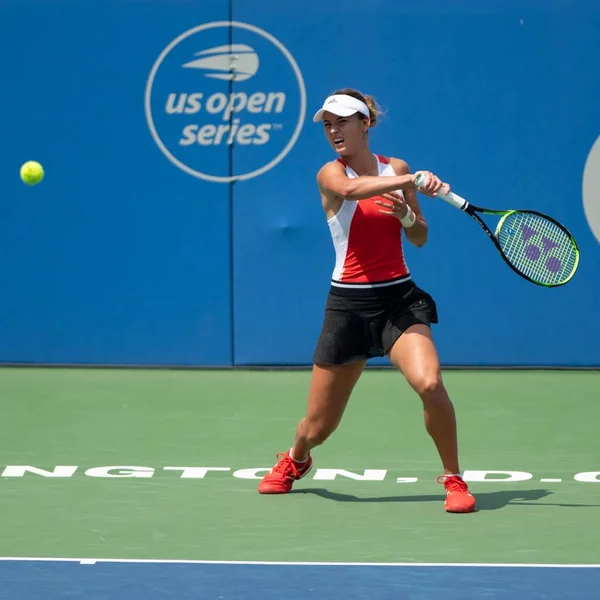 Anna Kalinskaya Rus Torneio Tênis Citi Open Agosto 2019 Washington — Fotografia de Stock