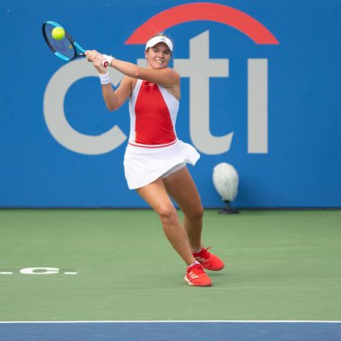 Caty Mcnally (ABD), 3 Ağustos 2019'da Washington Dc'de düzenlenen Citi Open tenis turnuvasında yarı final turunda