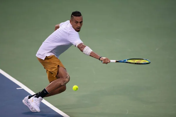 Nick Kyrgios Aus Ağustos 2019 Tarihinde Washington Düzenlenen Citi Open — Stok fotoğraf