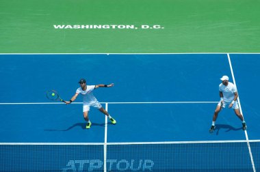 Jean-Julien Rojer (Ned) ve Horia Tecau (Rou) 4 Ağustos 2019'da Washington Dc'de düzenlenen Citi Open tenis turnuvasında şampiyonluk maçını kaybettiler.