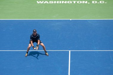Raven Klaasen (Rsa) ve Michael Venus (Nzl) 4 Ağustos 2019'da Washington Dc'de düzenlenen Citi Open tenis turnuvasında çiftler şampiyonluğunu kazandılar.