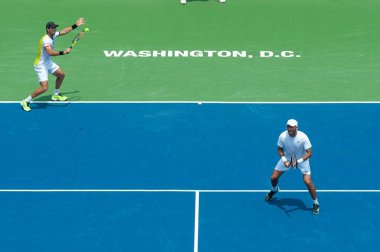 Jean-Julien Rojer (Ned) ve Horia Tecau (Rou) 4 Ağustos 2019'da Washington Dc'de düzenlenen Citi Open tenis turnuvasında şampiyonluk maçını kaybettiler.