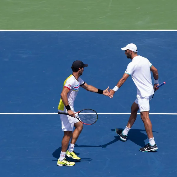 Jean Julien Rojer Ned Horia Tecau Rou Perdent Match Championnat — Photo