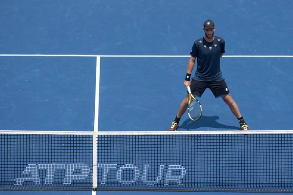 Raven Klaasen Rsa Michael Venus Nzl Účastní Dvoulůžkových Pokojů Otevřeném — Stock fotografie