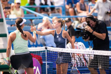 Camila Giorgi (Ita), 4 Ağustos 2019'da Washington Dc'de düzenlenen Citi Open tenis turnuvasının finallerinde kaybetti.