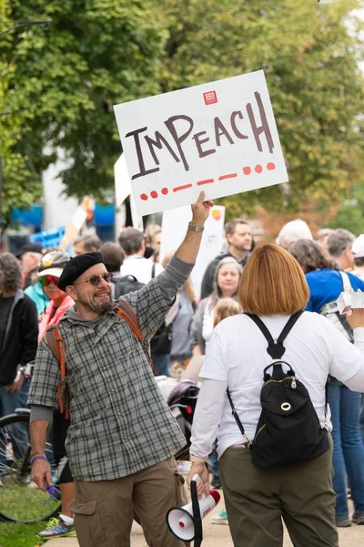 Turkish Nationals Rally Front White House Denounce Pkk Terror Group — Stock Photo, Image