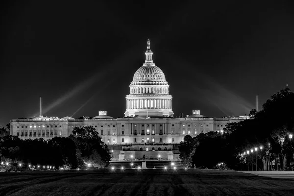 Capitólio Dos Estados Unidos Noite — Fotografia de Stock