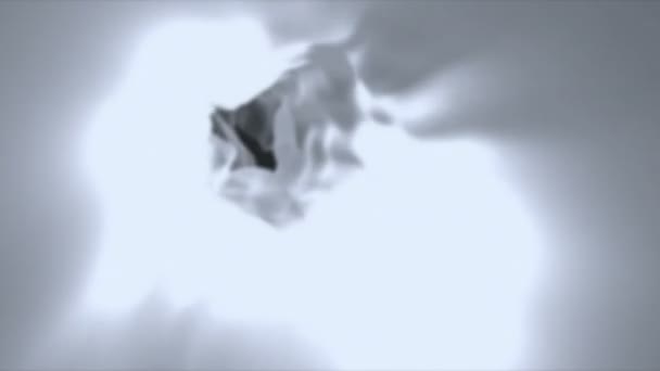 灰色の抽象的な布 — ストック動画
