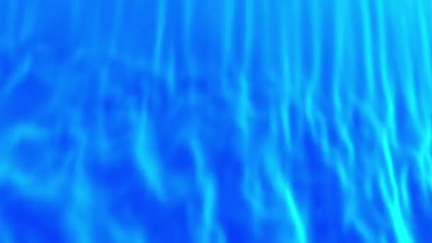 Blauw abstract gordijn — Stockvideo