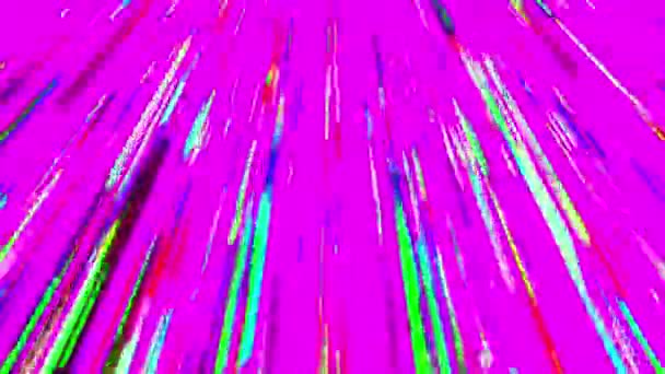 Chuva abstrata sobre rosa — Vídeo de Stock