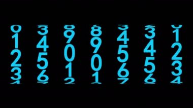 Mavi sayılar sayacı