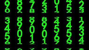 Yeşil sayılar animasyon